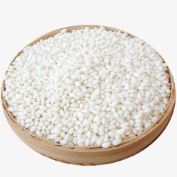 清香糯米产品实物杂粮白糯米高清图片