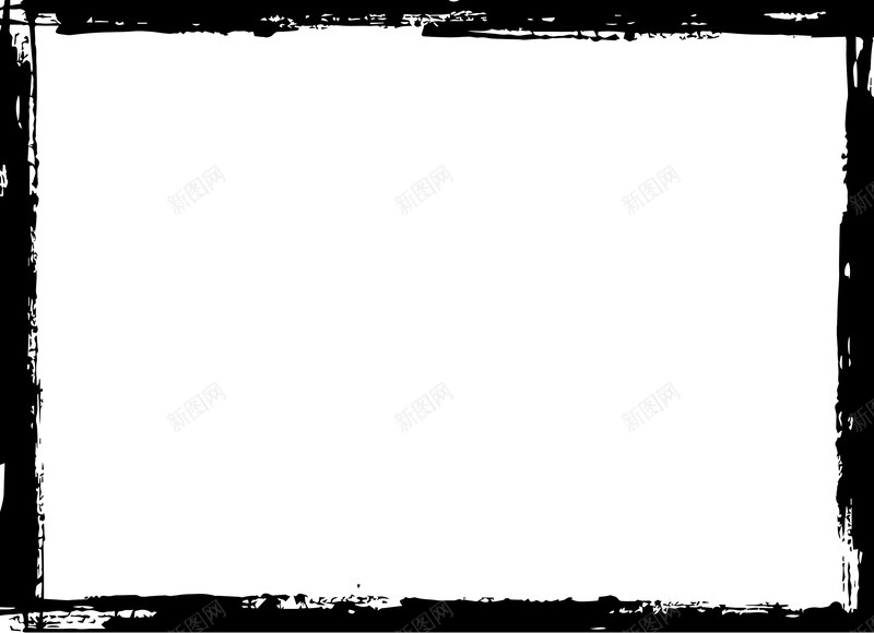 水墨头像边框装饰矢量图eps免抠素材_新图网 https://ixintu.com 免抠素材 免费下载 头像边框 矢量水墨头像边框 装饰素材 矢量图