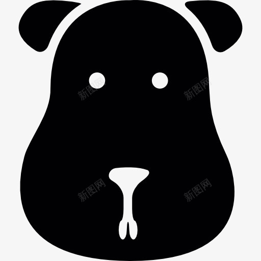 狗的头图标png_新图网 https://ixintu.com 伙伴 动物 国内 小狗 狗