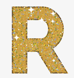字母R艺术字素材