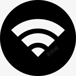 wifi无圈WiFi标志一圈图标高清图片