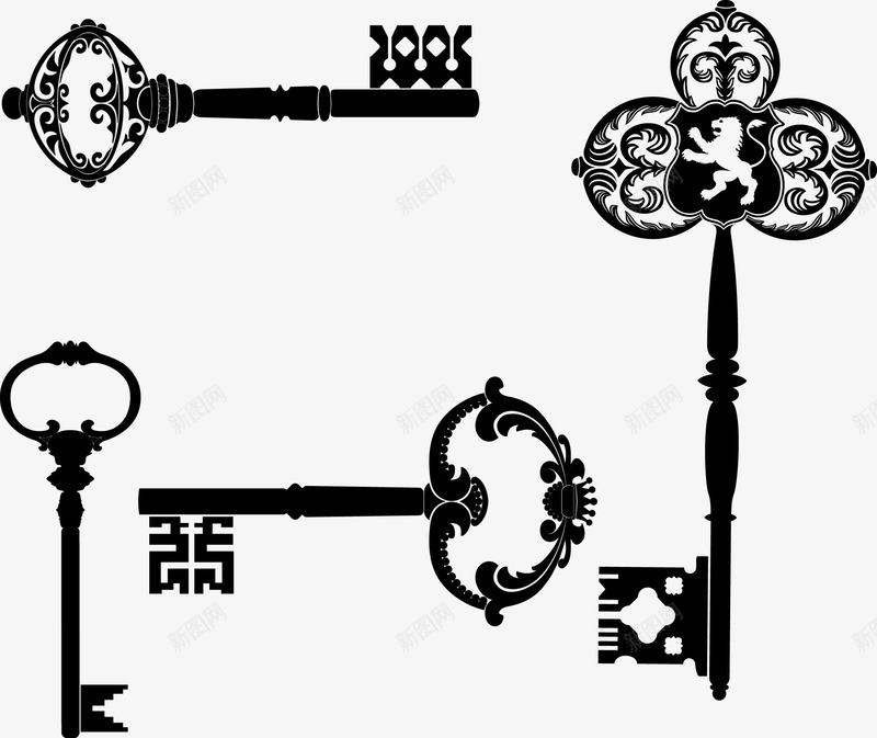 原始钥匙png免抠素材_新图网 https://ixintu.com 保险柜 原始 钥匙 铁锁