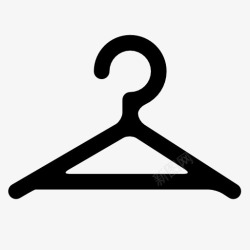 毛绒玩具晾晒架晾晒挂衣服架图标高清图片