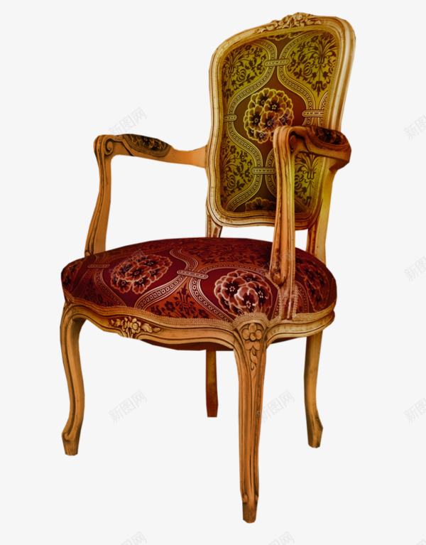 欧式高档座椅png免抠素材_新图网 https://ixintu.com 坐垫 座椅 椅子