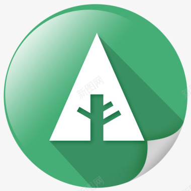基本植物学生态生态学绿色社交网图标图标