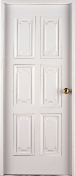 门玻璃白色木门高清图片