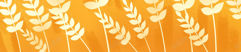 水彩手绘麦子风景图psd免抠素材_新图网 https://ixintu.com 小麦仁 手绘麦子 收获的麦子 水彩风格 金黄色 麦穗
