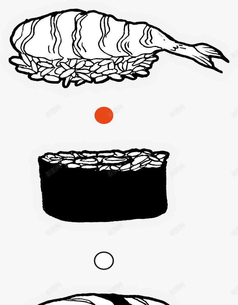 日式寿司菜单png免抠素材_新图网 https://ixintu.com 寿司 寿司店 日式料理 日式美食 矢量png 美食
