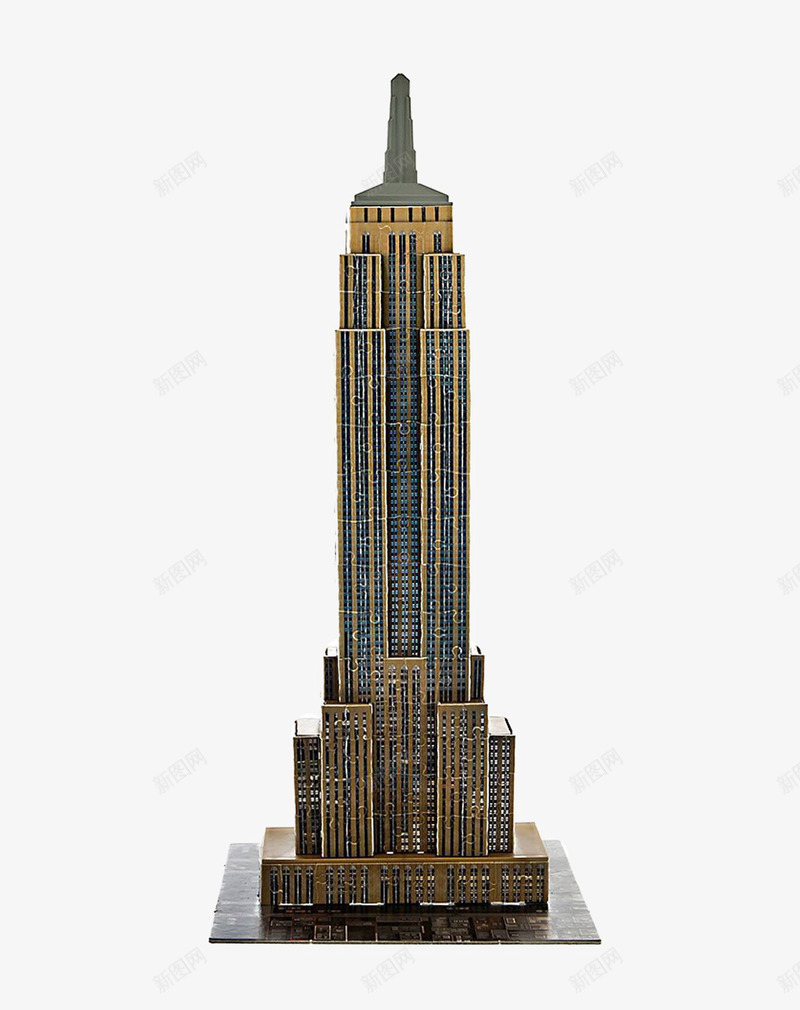 免费纽约帝国大厦模型图png免抠素材_新图网 https://ixintu.com 帝国大厦 平面 建筑 模型 设计