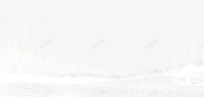 白色雪地png免抠素材_新图网 https://ixintu.com 冬上新 卡通手绘 底部装饰 白色雪 背景雪 雪地