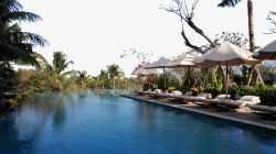 巴厘岛景色阿雅娜水疗温泉中心高清图片