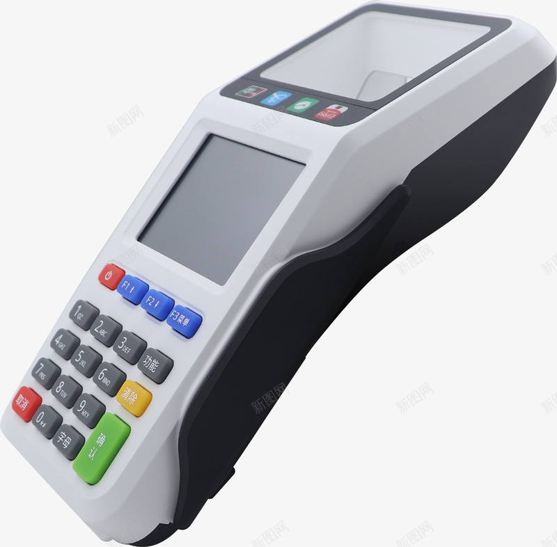 刷卡机扫码png免抠素材_新图网 https://ixintu.com POS机 刷卡 刷卡机 扫码 扫码盒子 插卡