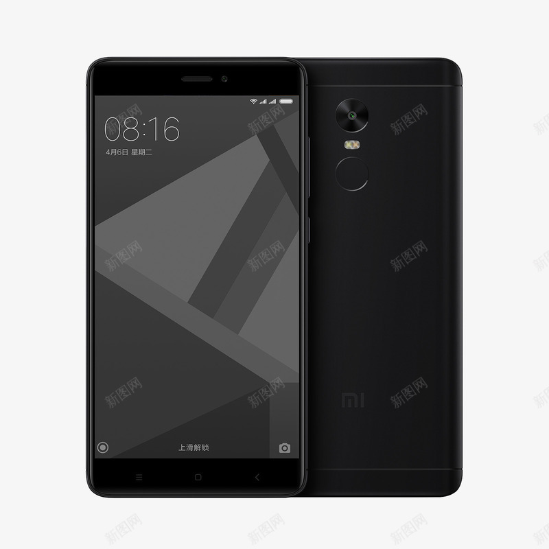 磨砂黑小米note4Xpng免抠素材_新图网 https://ixintu.com 64G Xiaomi小米 产品实物 小米note 磨砂黑小米note4X 红米note4X