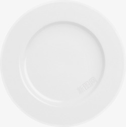 白色给子白色空盘子餐盘干净高清图片