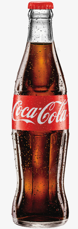 可口可乐玻璃瓶可口可乐高清图片