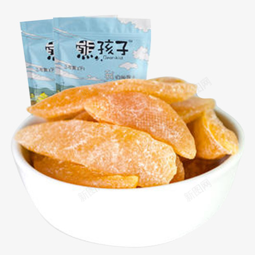 芒果干零食png免抠素材_新图网 https://ixintu.com PNG 产品实物 芒果干 零食 食品