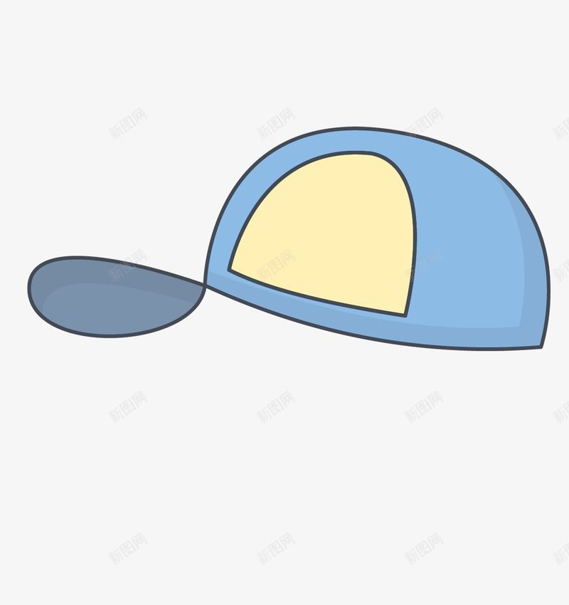 蓝色棒球帽可爱服饰图标png_新图网 https://ixintu.com 令人喜欢 可爱 大方 小小的 帽子 棒球帽 简单 简洁 蓝色 运动风格 鞋帽服饰图标