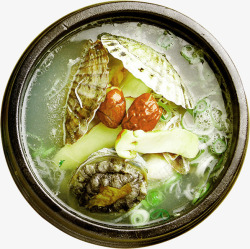鲜汤面海鲜营养汤面高清图片
