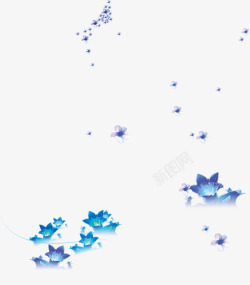 水晶花卉花卉高清图片