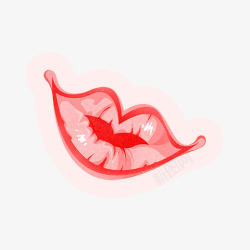 美丽红唇红色美丽KISS红唇高清图片