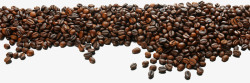 散落咖啡豆咖啡豆背景高清图片