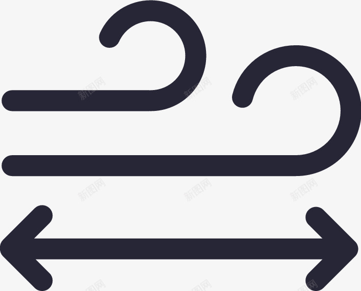左右风向图标png_新图网 https://ixintu.com 