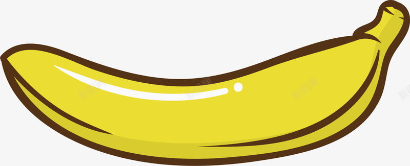 夏季手绘黄色香蕉png免抠素材_新图网 https://ixintu.com 一根香蕉 夏季香蕉 手绘香蕉 水果 绘画 黄色香蕉