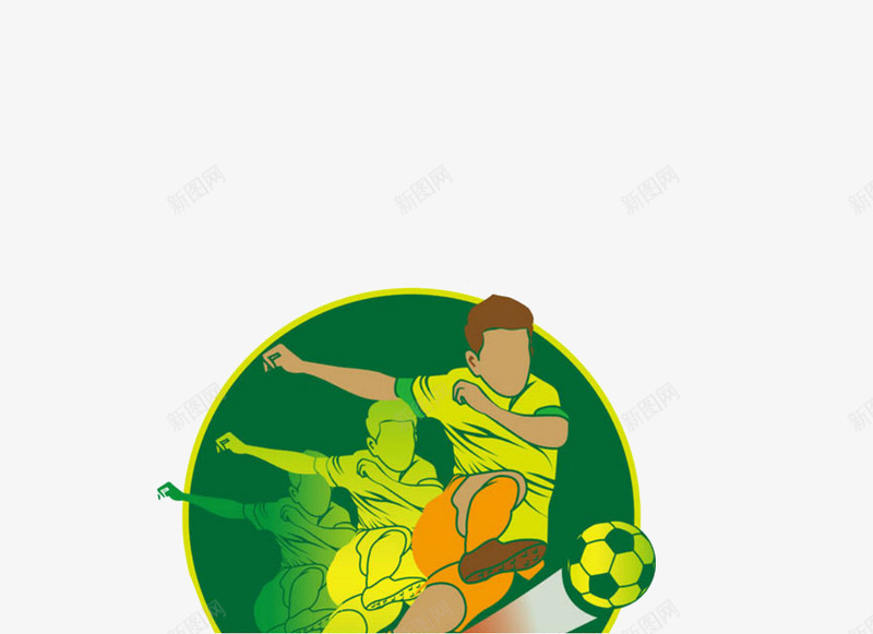 踢足球的少年png免抠素材_新图网 https://ixintu.com 卡通 少女 装饰 足球