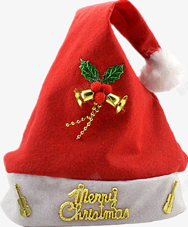圣诞节儿童帽子png免抠素材_新图网 https://ixintu.com 产品实物 喜庆 好看 红色