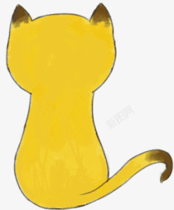 小黄猫猫高清图片