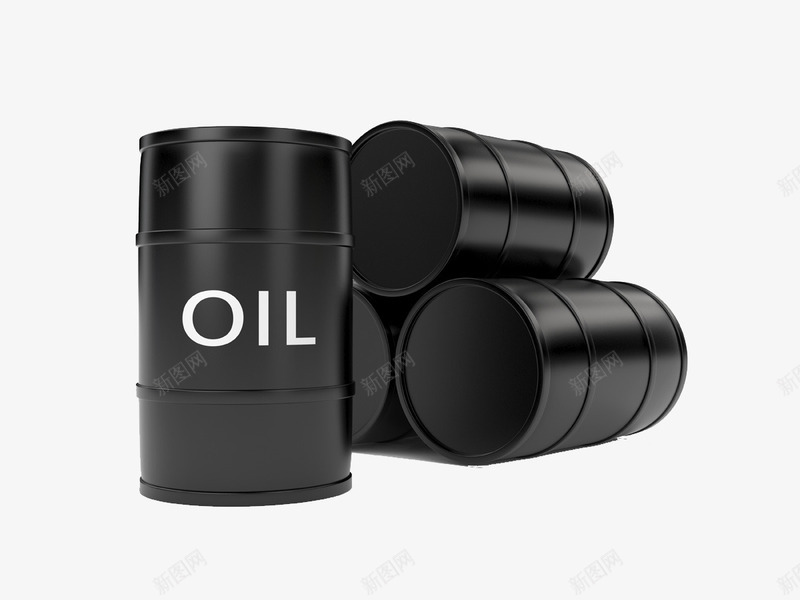 黑色油桶图png免抠素材_新图网 https://ixintu.com 汽油桶 油桶 黑色油桶