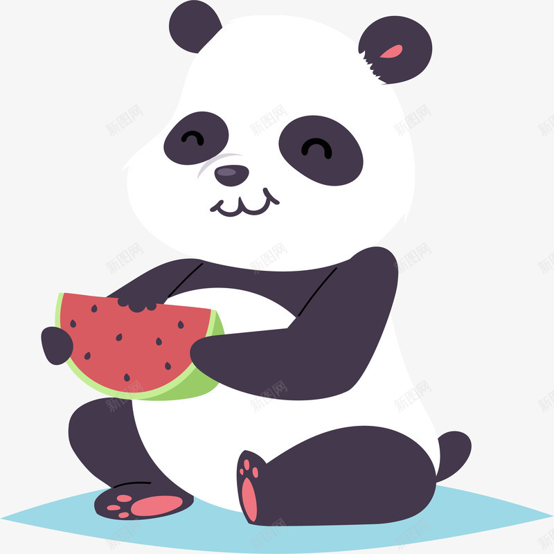 卡通可爱小动物装饰动物头像熊猫png免抠素材_新图网 https://ixintu.com 动物可爱 卡通动物 小清新海报设计 手绘动物头像 熊猫 萌萌哒的小动物 装饰卡通