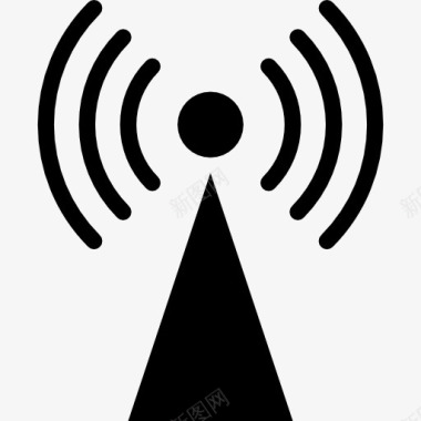 WiFi信号接口符号图标图标