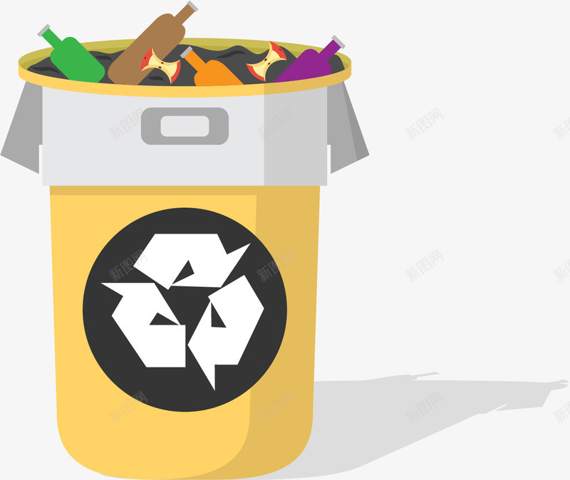 废物利用png免抠素材_新图网 https://ixintu.com 利用 回收废弃物 垃圾 废弃物 脏乱废弃物 脏污