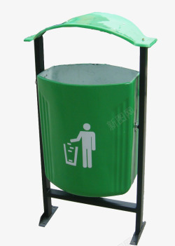 物品分类城市绿色智能回收垃圾桶高清图片