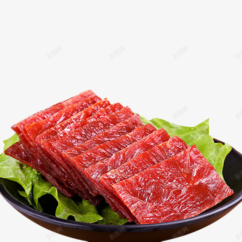 青菜牛肉脯png免抠素材_新图网 https://ixintu.com 牛肉 肉 肉片 青菜