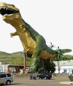 加里世界恐龙首都加拿大卡尔加里高清图片