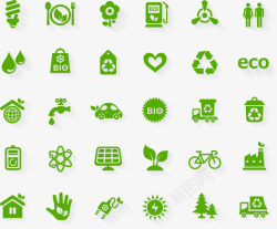 环保素材模板下载生态环境标图标高清图片