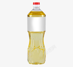 瓶子里的食用油素材