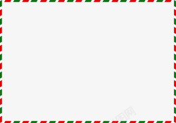 线条圣诞节圣诞节红绿拼接框架高清图片