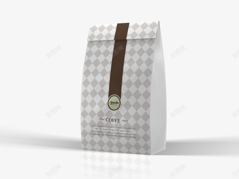 纸袋包装psd_新图网 https://ixintu.com 包装 平面 效果图 纸袋 设计 贴图