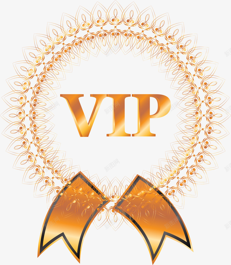 VIP标志png免抠素材_新图网 https://ixintu.com VIP标志 会员 会员素材 标志 标志素材 矢量素材