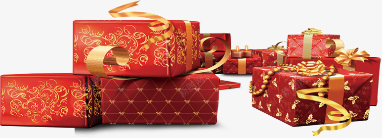 红色中式花纹包装礼物png免抠素材_新图网 https://ixintu.com 中式 包装 礼物 红色 花纹 设计