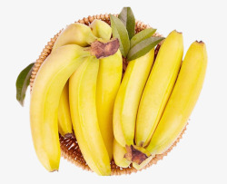 菲律宾一筐香蕉高清图片