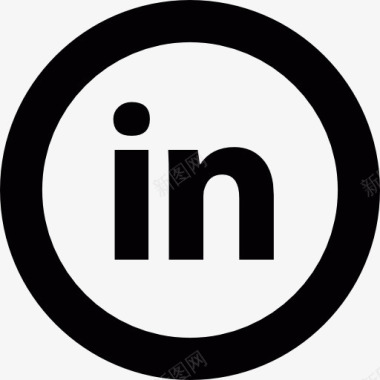 LinkedIn的标志图标图标