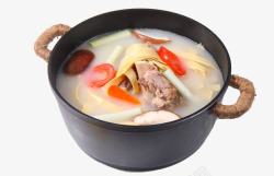 汤煲汤锅养颜汤摄影高清图片