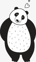 可爱呆萌的小熊猫png免抠素材_新图网 https://ixintu.com 可爱 小熊猫