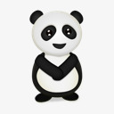 动物熊熊猫可爱的小动物素材