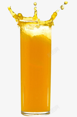 黄色玻璃背景图案图片喷出的果汁高清图片