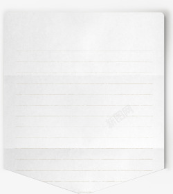 折叠过的白色纸张图片信纸高清图片